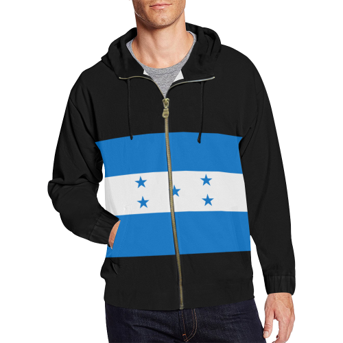 Honduras Zip Hoodies - Original Flag - Bn04