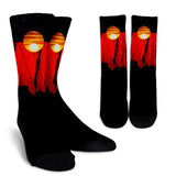 1stTheWorld Australia Aboriginal Flag Socks K5 - Limited Edition