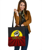 [Custom] Australia Aboriginal Tote Bags, Black Lives Matter Sun Dot Painting - BN18