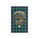 Abercrombie Clan Tartan Art Print A9