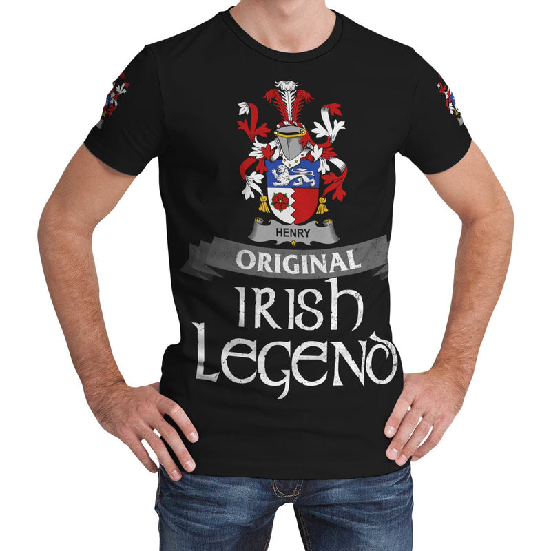 Henry or O'Henry Ireland T-Shirt - Original Irish Legend A7