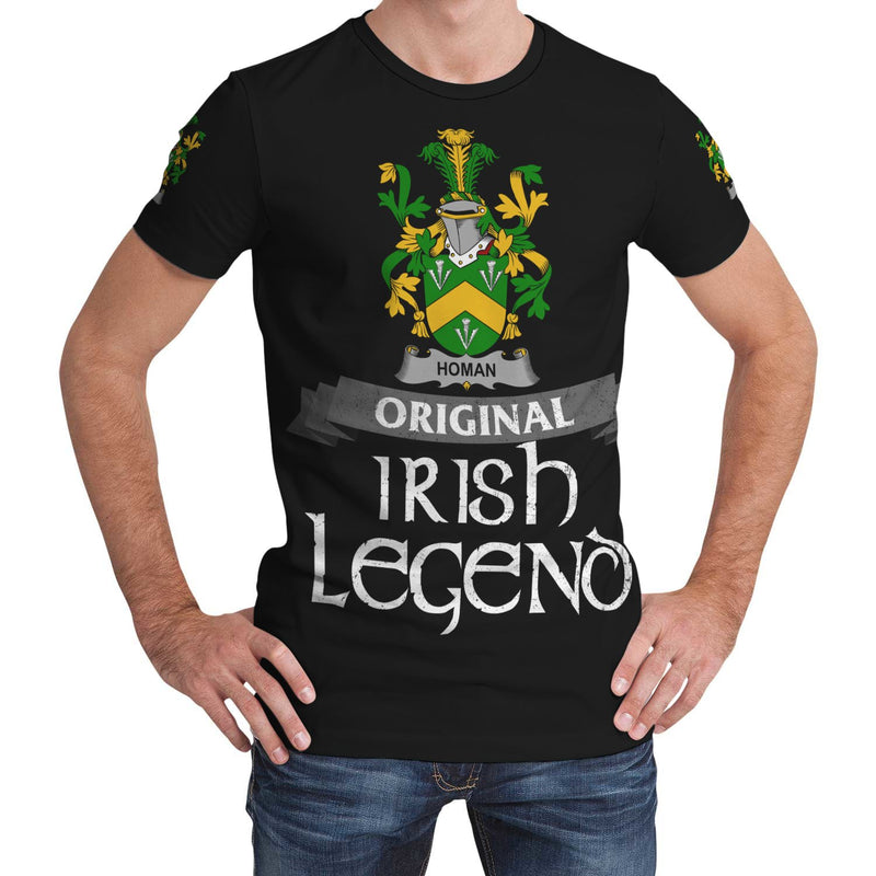 Homan or Howman Ireland T-Shirt - Original Irish Legend A7
