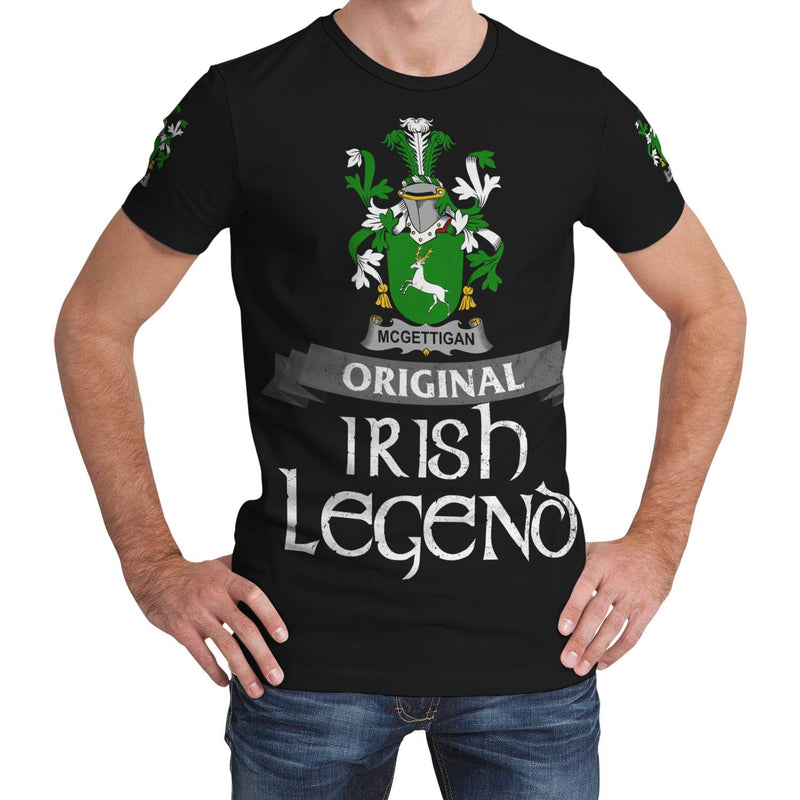 McGettigan or Gethin Ireland T-Shirt - Original Irish Legend A7