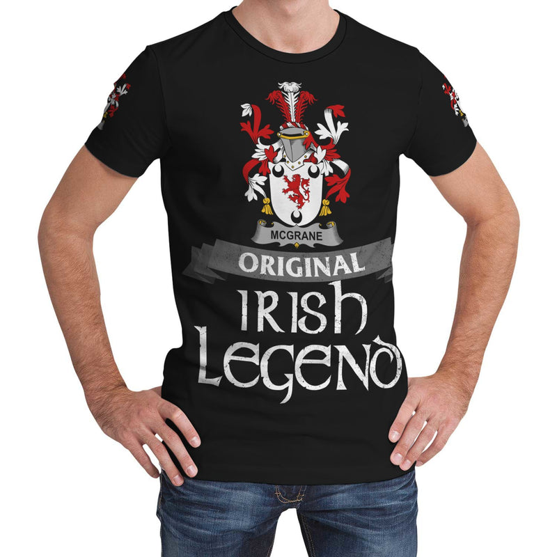 McGrane or McGrann Ireland T-Shirt - Original Irish Legend A7