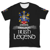 McLoughlin or Loughlin Ireland T-Shirt - Original Irish Legend A7
