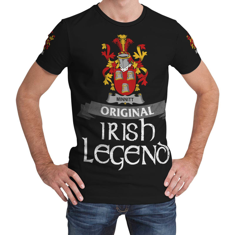 Minnitt Ireland T-Shirt - Original Irish Legend A7