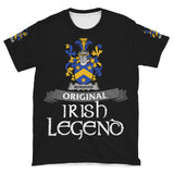 Monahan or O'Monaghan Ireland T-Shirt - Original Irish Legend A7