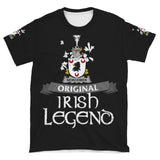 Newcomen or Newcombe Ireland T-Shirt - Original Irish Legend A7