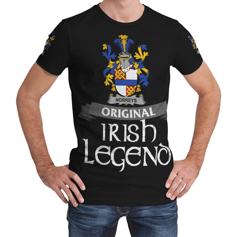 Norreys Ireland T-Shirt - Original Irish Legend A7