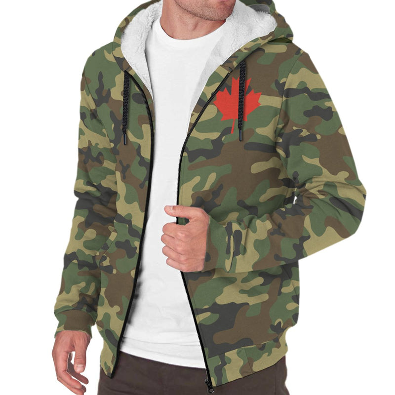 Canada Sherpa Hoodie Camo (Women's/Men's) A7