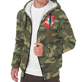 Lithuania Sherpa Hoodie Camo (Women's/Men's) A7