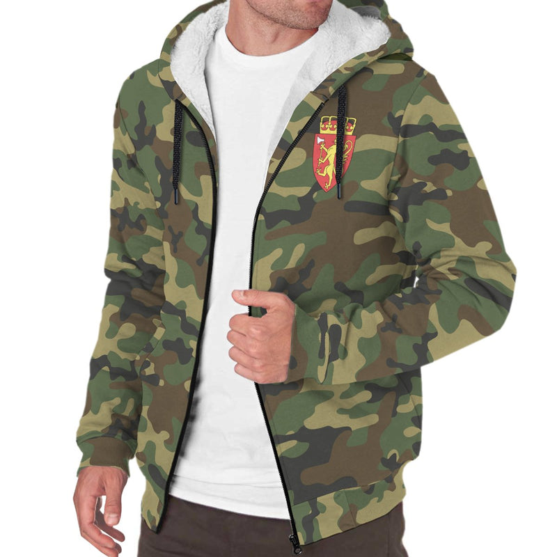 Norway Sherpa Hoodie Camo (Women's/Men's) A7