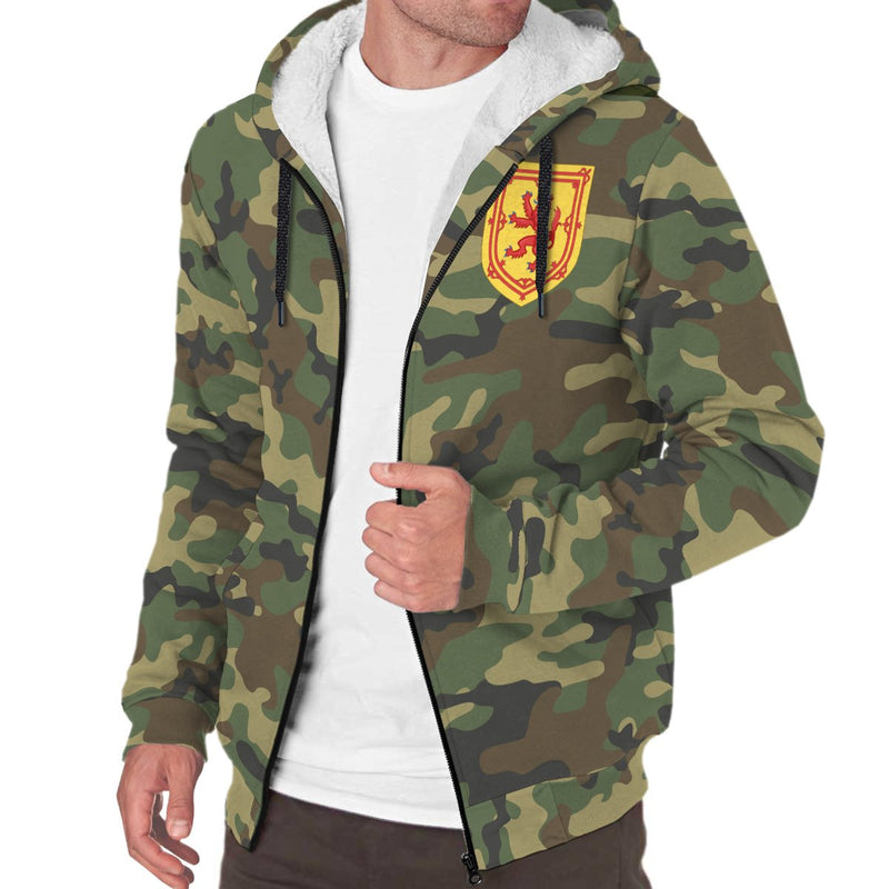 Scotland Sherpa Hoodie Camo (Women's/Men's) A7