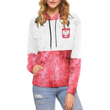 Poland Flag  All Over Print Hoodie A1
