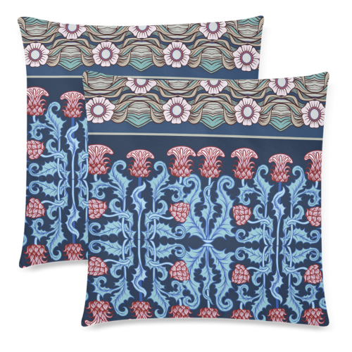 Thistle 07 Zippered Pillow Cases A1