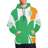 Ireland Flag And Shamrock Hoodie H7