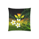 Kanaka Maoli (Hawaiian) Pillow Cases, Polynesian Plumeria Banana Leaves Reggae A02