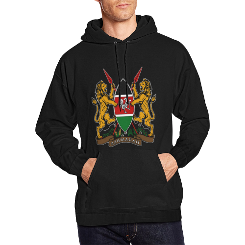Kenya Hoodie Coat Of Arms - Bn04
