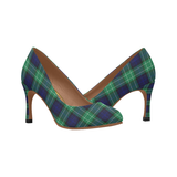Abercrombie Tartan Heels - Women's Tartan High Heels Th8