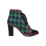 Tartan Heel - Abercrombie Tartan Chunky Heel A9