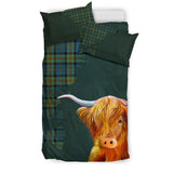 Macleod Of Harris Ancient Tartan Scottish Highland Cow Bedding Set 01 HJ4