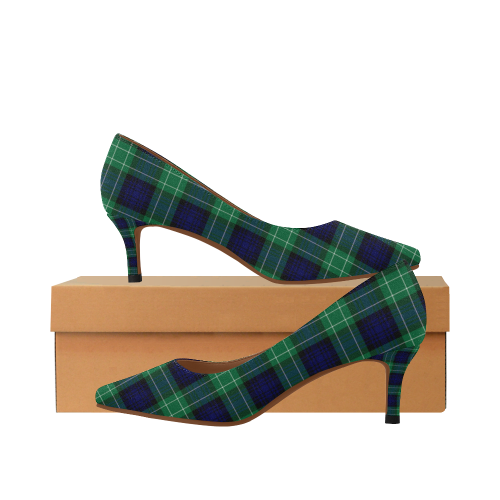 Abercrombie Tartan Heels - Women's Tartan High Heels Th8