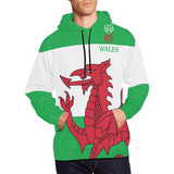 Wales Flag And Dragon Hoodie H7