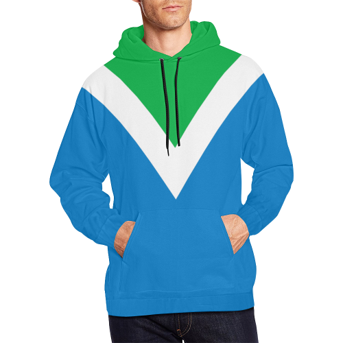 Vegan Hoodie - Vegan Flag A2