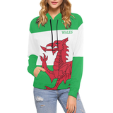 Wales Flag And Dragon Hoodie H7
