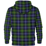 Tartan Zip Hoodie - Macneill Of Barra Modern A9