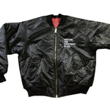Rooting For Everybody Black Bomber Jacket