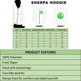 Marquesas Islands Tattoo Style - Sherpa Hoodie A7