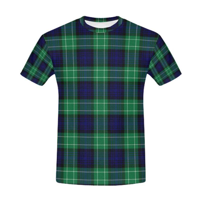 Tartan T-Shirt - Abercrombie A9
