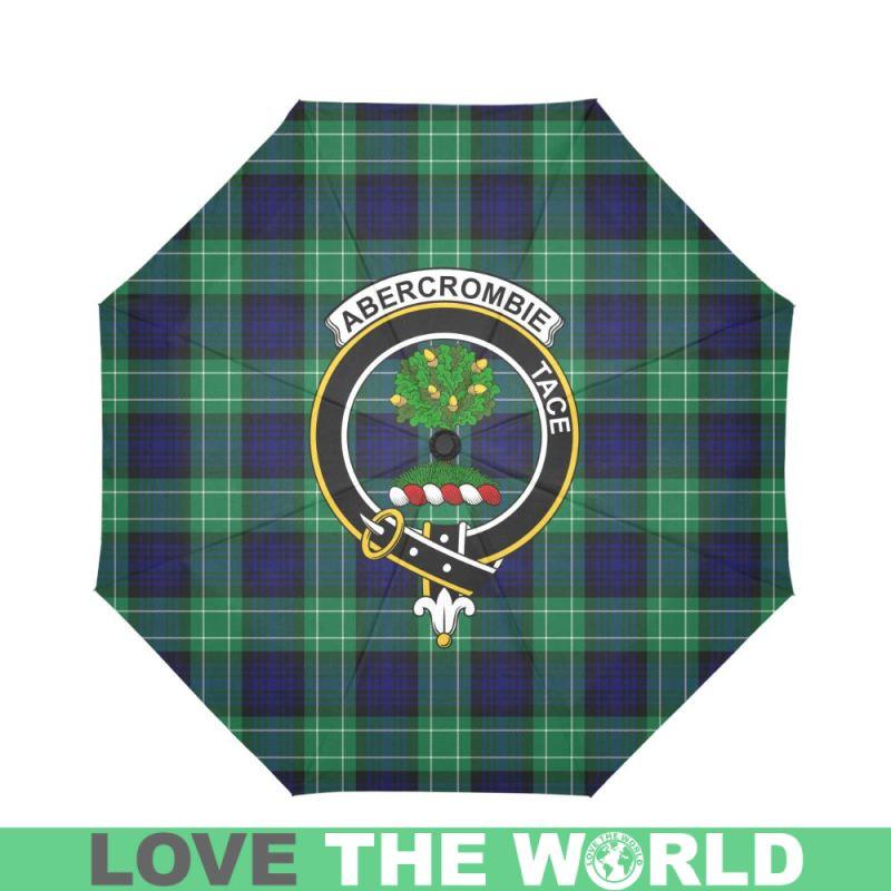 Abercrombie Tartan Clan Badge Auto-Foldable Umbrella Th8
