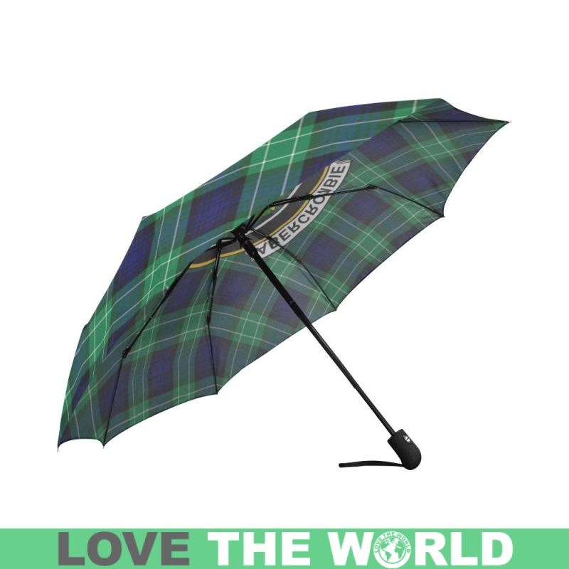 Abercrombie Tartan Clan Badge Auto-Foldable Umbrella Th8
