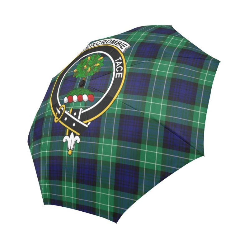 Abercrombie Tartan Clan Badge Auto-Foldable Umbrella Th8