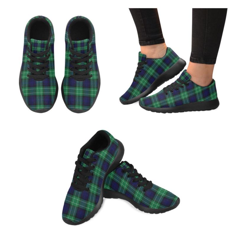 Abercrombie Tartan Shoes/ Tartan Sneakers HJ4