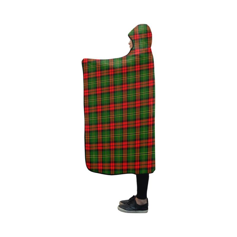 Blackstock Tartan Hooded Blanket - Bn