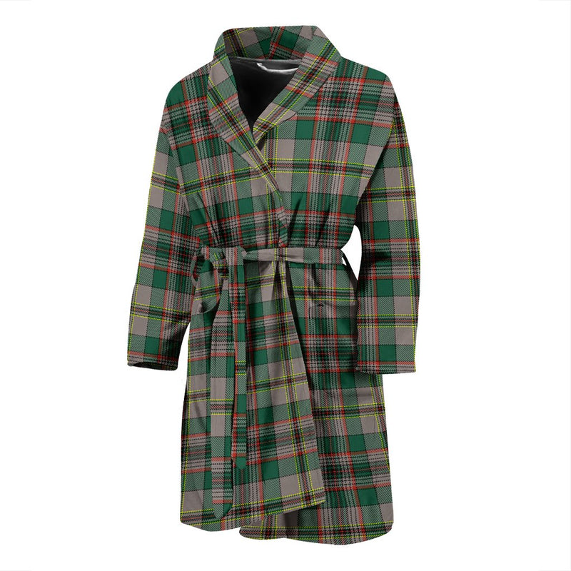 Craig Ancient Bathrobe - Men Tartan Plaid Bathrobe Universal Fit - BN