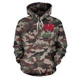 Cymru Wales Hoodie 01 - Camo Hoodie - BN02