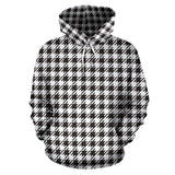 Houndstooth Hoodie Pattern 03 J2