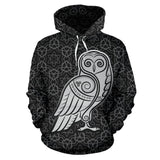 Celtic hoodie Celtic owl hoodie J7
