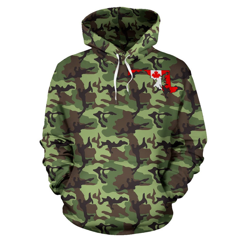 Canada Hoodie - Camo - BN08
