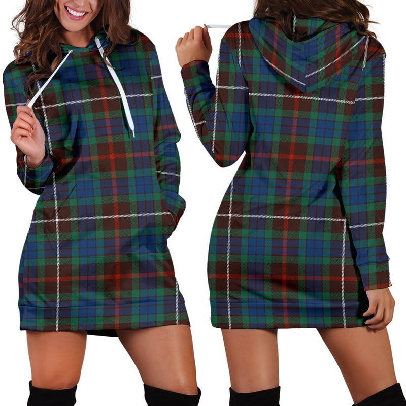 Fraser Hunting Ancient Tartan Hoodie Dress HJ4