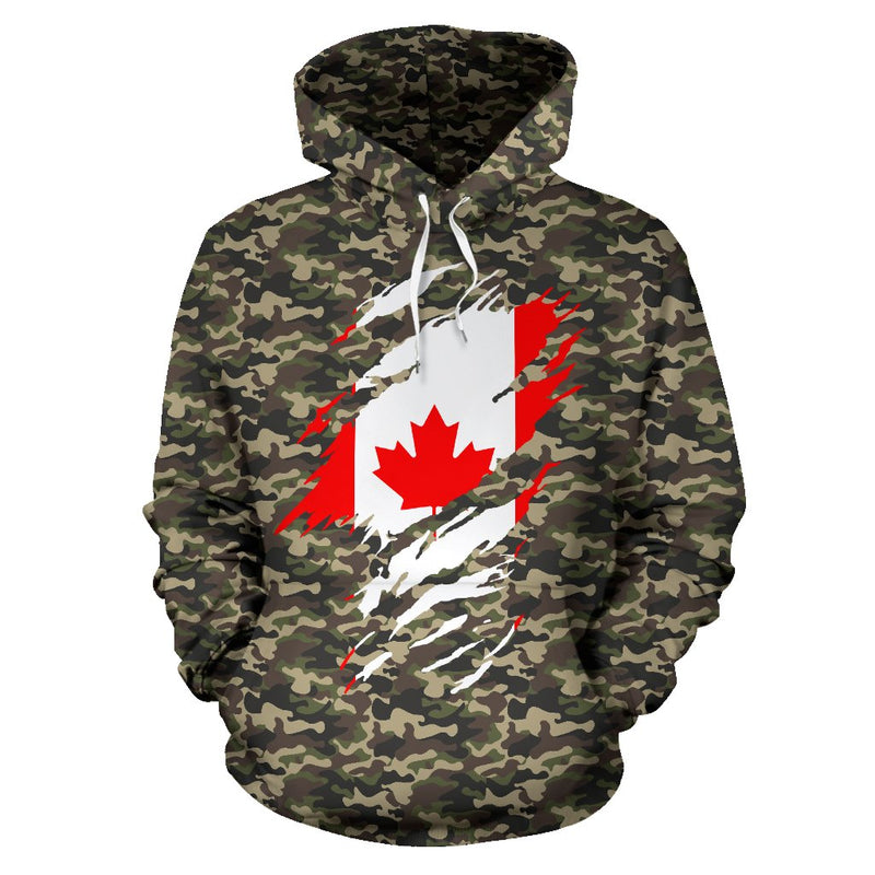 Canada Hoodie - Camo - BN08