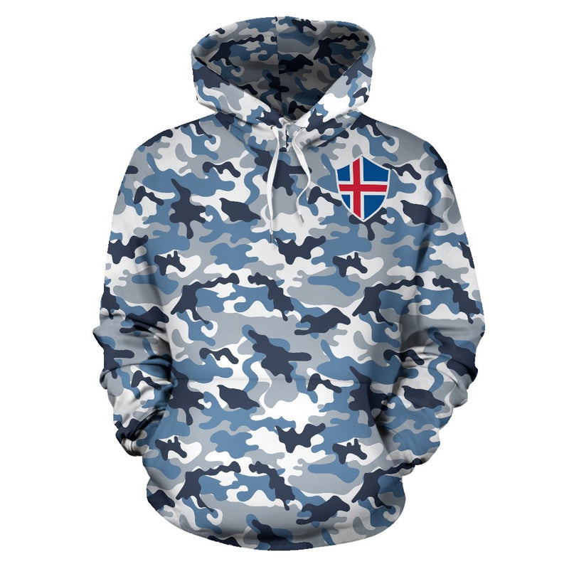 Iceland Hoodie - Camo Style 02 - BN04
