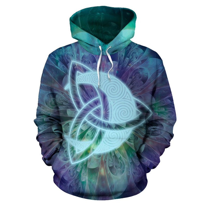 Celtic hoodie Celtic knot and moon hoodie J7