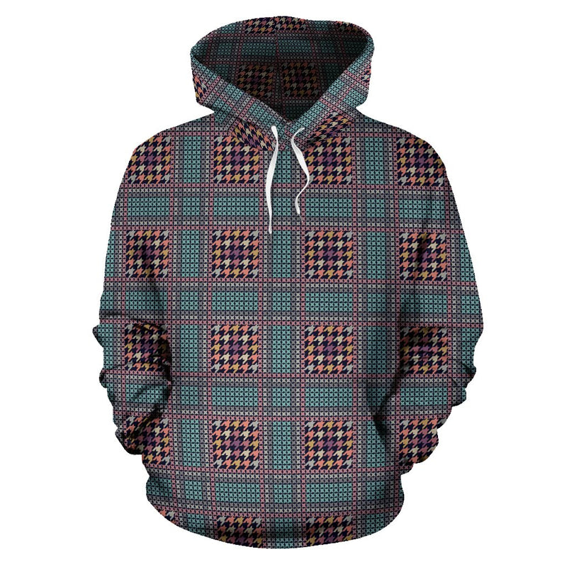 Houndstooth Hoodie Pattern 4 J2