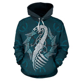 Viking hoodie Viking dragon hoodie J7