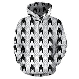 Houndstooth Hoodie Pattern 02 J2